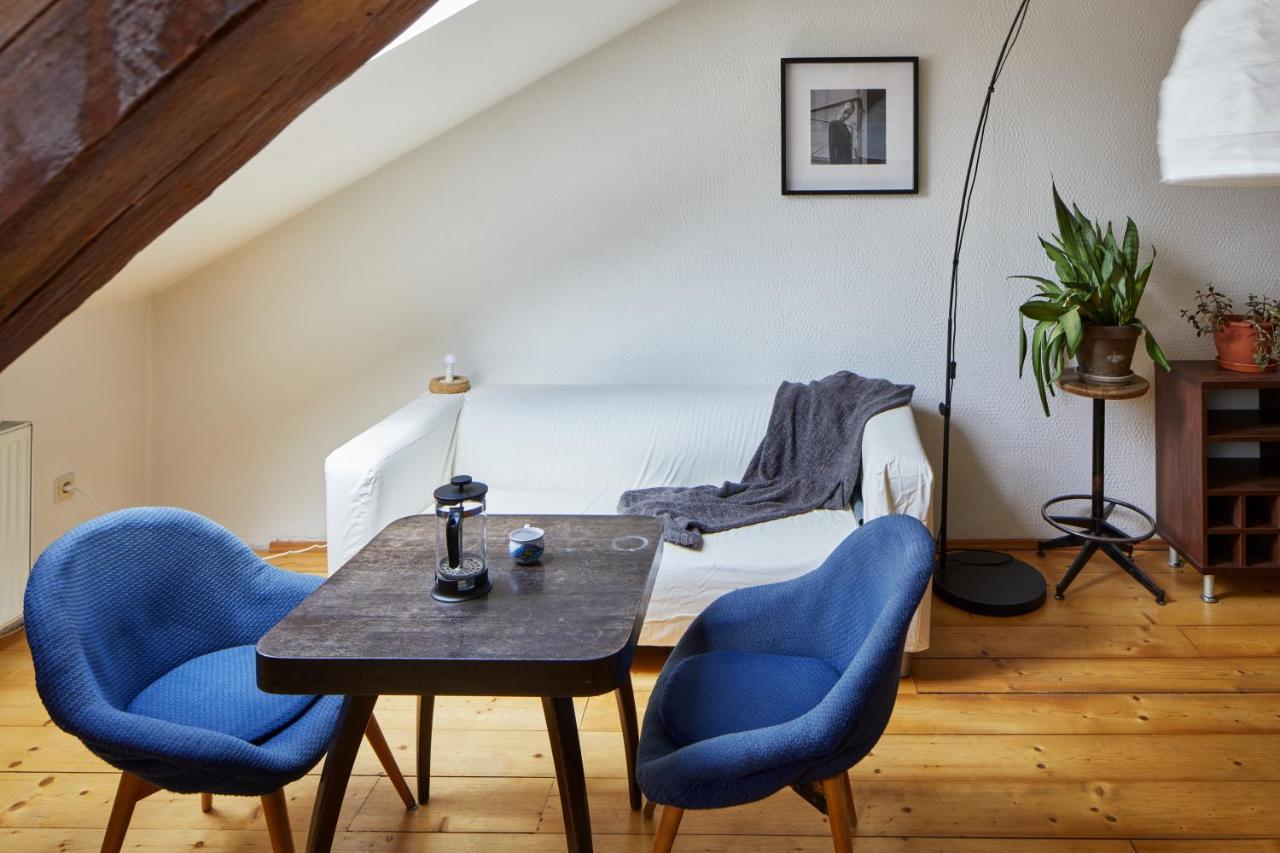 Prague Days - Sunlit Attic Loft In Vinohradyアパートメント エクステリア 写真
